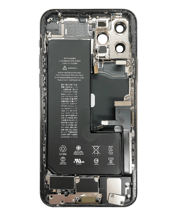 iPhone 11 Pro Back Housing w/ Small Parts & Battery (GOLD) (OEM Pull B Grade)