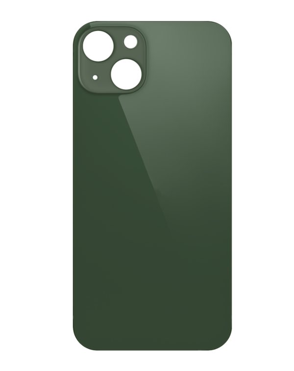 iPhone 13 Bigger Camera Hole Back Glass (NO LOGO) (GREEN)