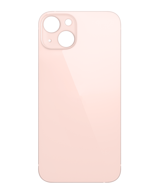 iPhone 13 Bigger Camera Hole Back Glass (NO LOGO) (PINK)