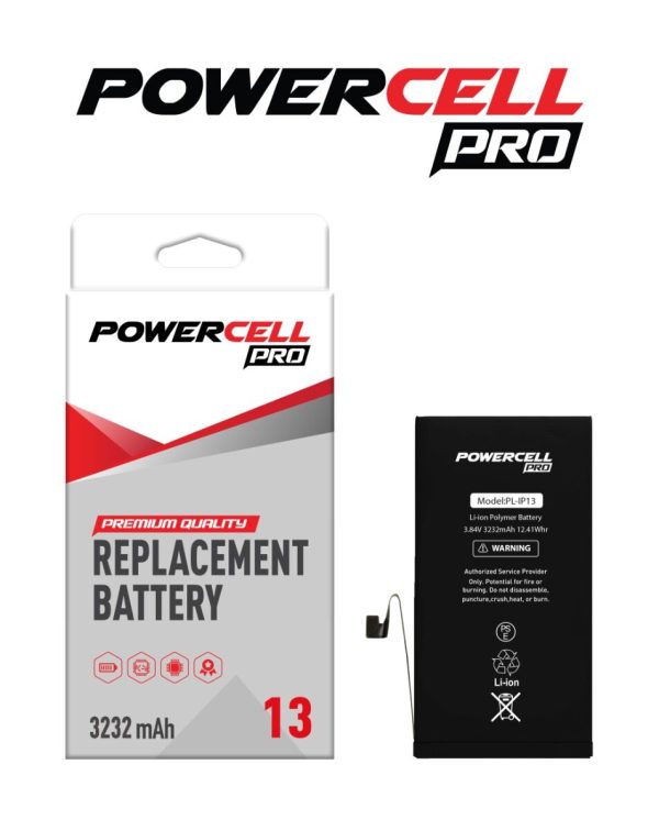 GatherStock iPhone 13 Replacement Battery (3232 mAh)