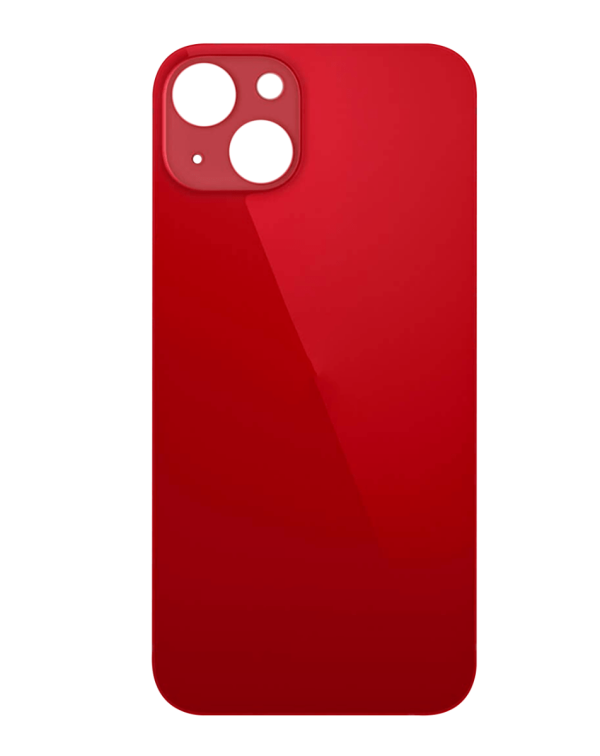 iPhone 13 Bigger Camera Hole Back Glass (NO LOGO) (RED)