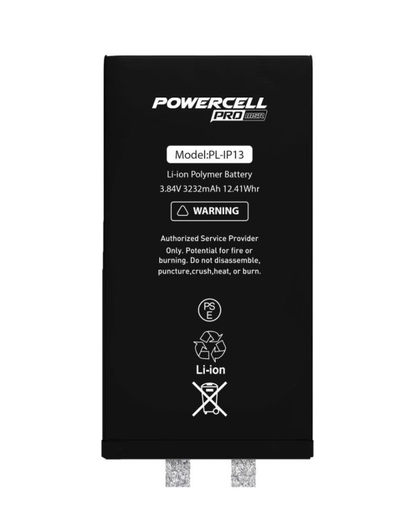 GatherStock MSR iPhone 13 Replacement Battery (Micro Soldering Required) (3232 mAh)