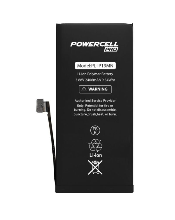 GatherStock iPhone 13 Mini Replacement Battery (2406 mAh)