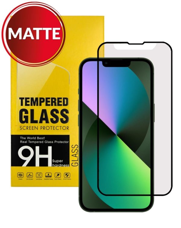 iPhone 13 Mini Matte Tempered Glass (2.5D / 1 Piece)