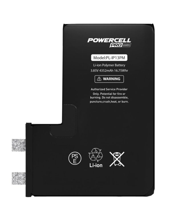 GatherStock PRO MSR iPhone 13 Pro Max Replacement Battery (Micro Soldering Required) (4352 mAh)