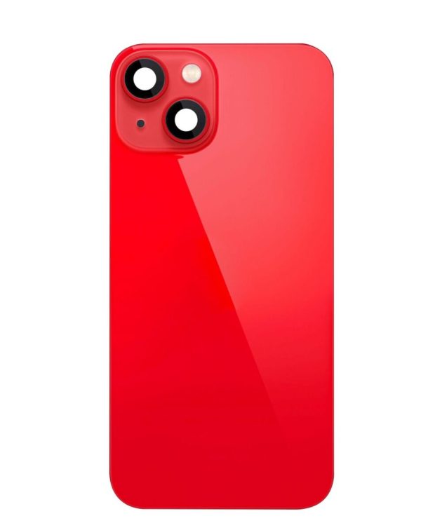 iPhone 14 Back Glass w/Small Parts (RED) (New OEM Pull)