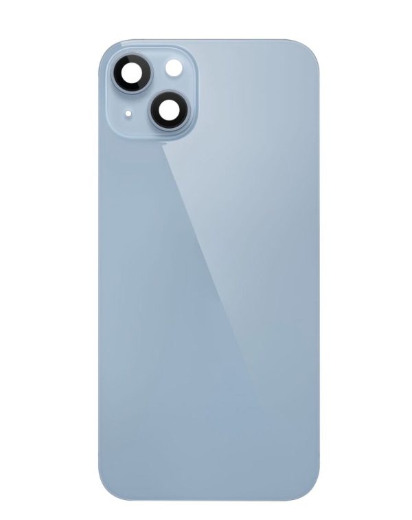 iPhone 14 Back Glass (Bigger Camera Hole) (NO LOGO) (BLUE)