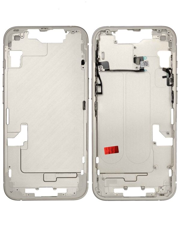 iPhone 14 Mid Frame w/Small Parts (STARLIGHT)