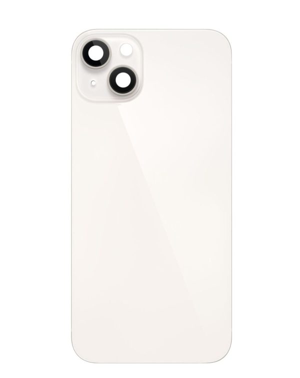 iPhone 14 Plus Back Glass (Bigger Camera Hole) (NO LOGO) (STARLIGHT)