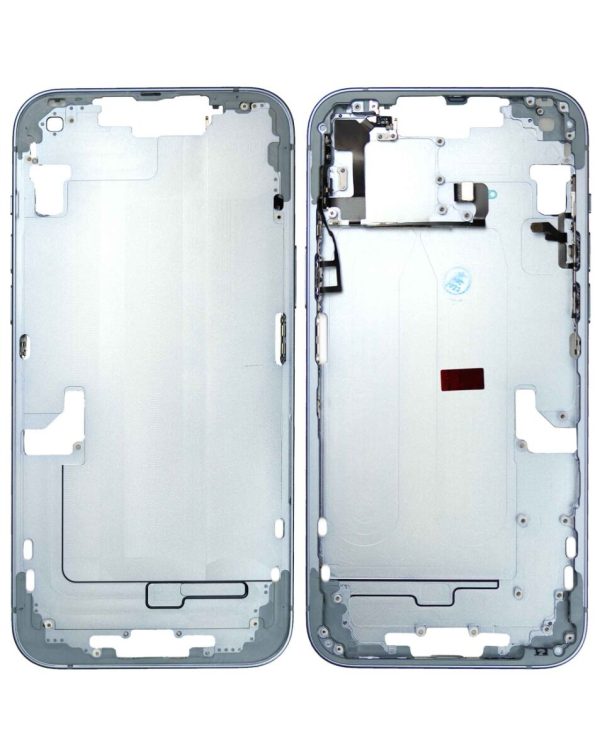 iPhone 14 Plus Mid Frame w/Small Parts (BLUE)