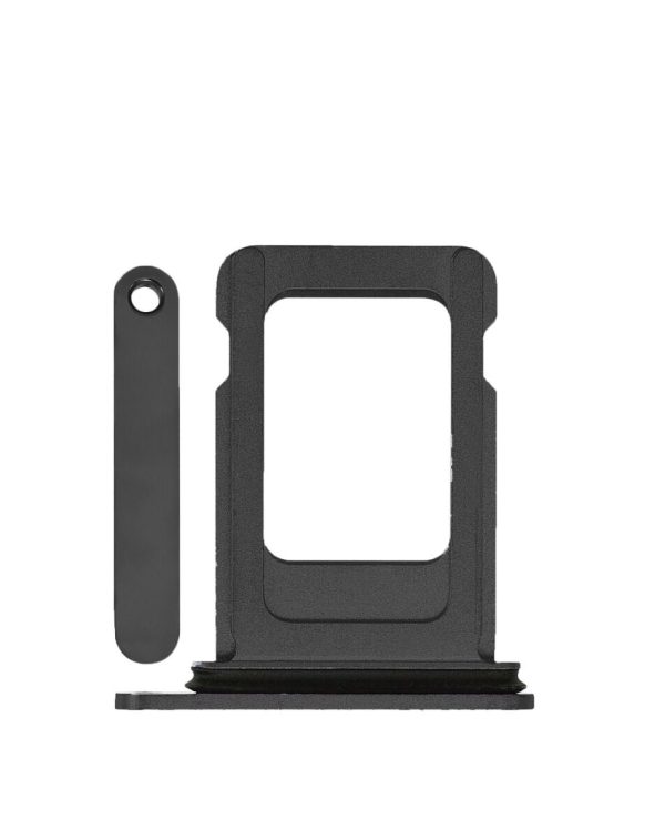 iPhone 14 Pro / 14 Pro Max Single Sim Card Tray (BLACK)