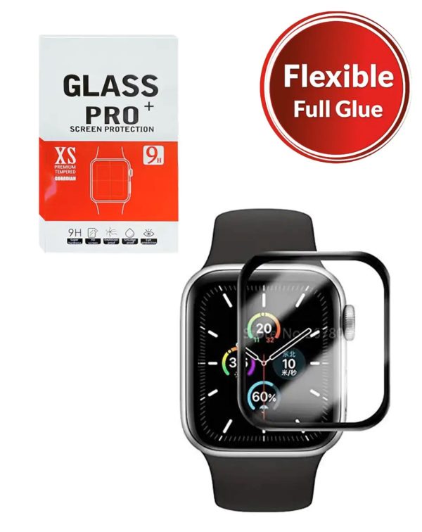 iWatch (49mm) Ultra Flexible Full Glue Tempered Glass (3D Curve / 1 Piece)