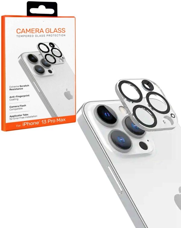 DURAGLASS iPhone 13 Pro Back Camera Tempered Glass (CLEAR)