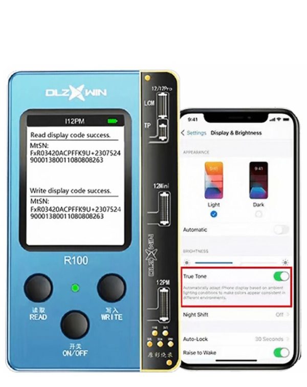 DLZ R100 Multifunctional True Tone Programmer for iPhone 7 / 13 / 13 mini (Not for 13 Pro / 13 Pro Max)