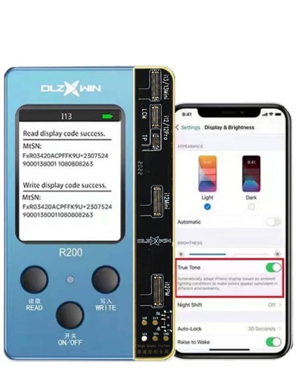 DLZ R200 Multifunctional True Tone Programmer for iPhone 7 to 13 (Not for 13 Pro / 13 Pro Max)