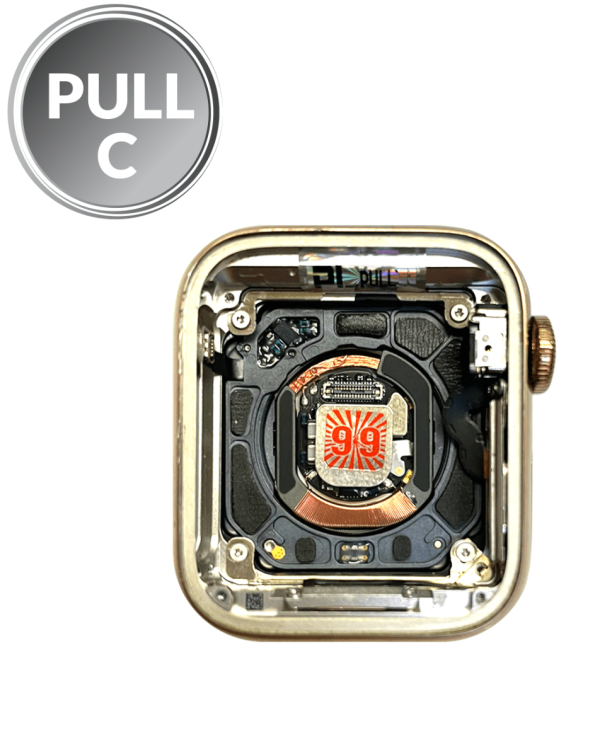 iWatch (40mm) Series 4 Housing (GPS & Cellular / Small Components) (STAINLESS STEEL GOLD) (OEM Pull C Grade)