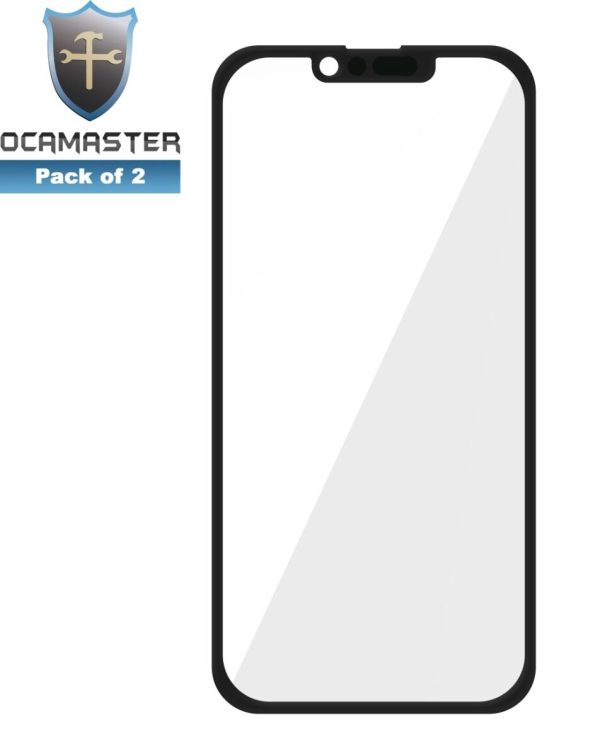 iPhone 14 OCA Master (Front Glass + OCA Pre-Installed) (2 in 1) (Pack of 2)