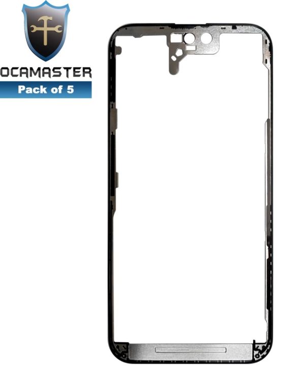 iPhone 14 Pro OCA Master Metal Frame (Pack of 5) (Premium)