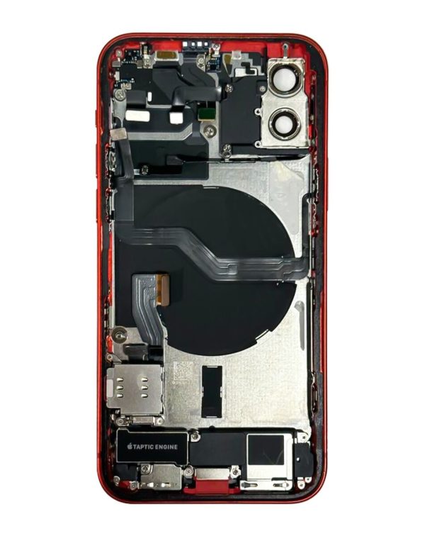 iPhone 12 Back Housing w/Small Parts (RED) (OEM Pull D Grade)