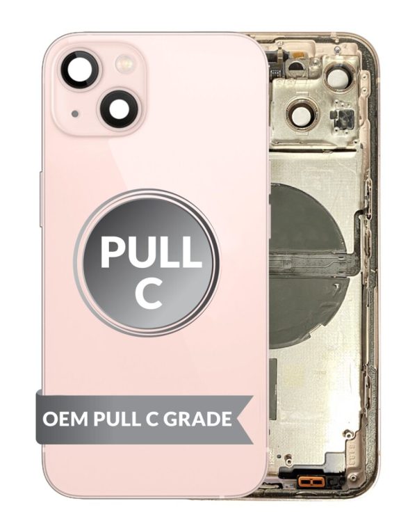 iPhone 13 Back Housing w/Small Parts (PINK) (OEM Pull C Grade)