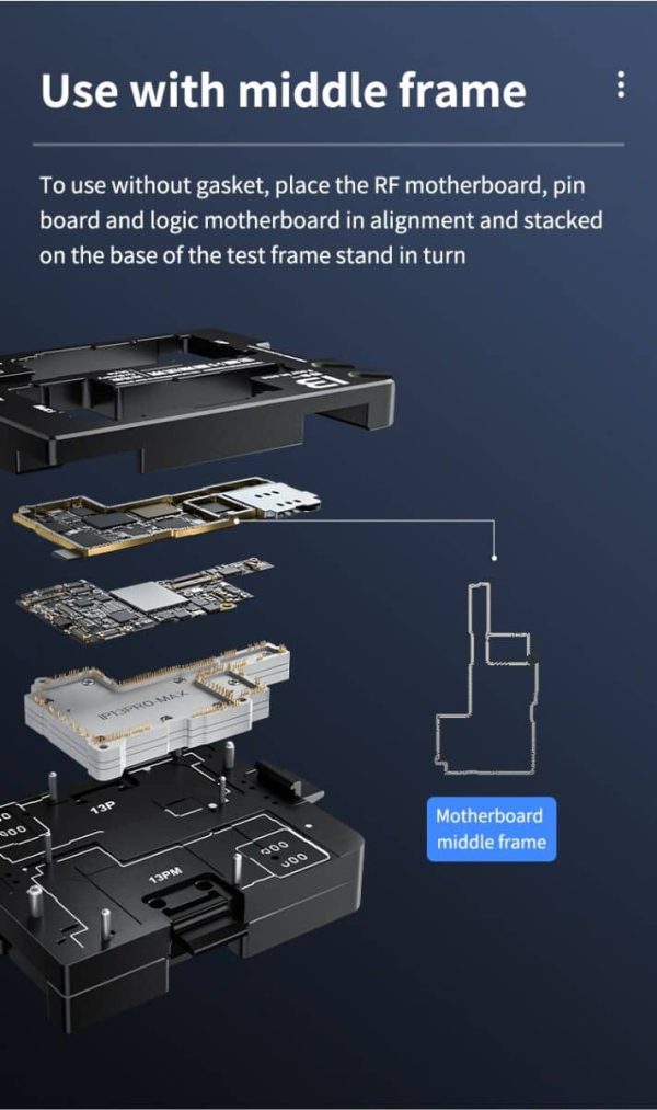 QianLi Mega-iDea 4in1 iPhone 13 Series Board Test Fixture