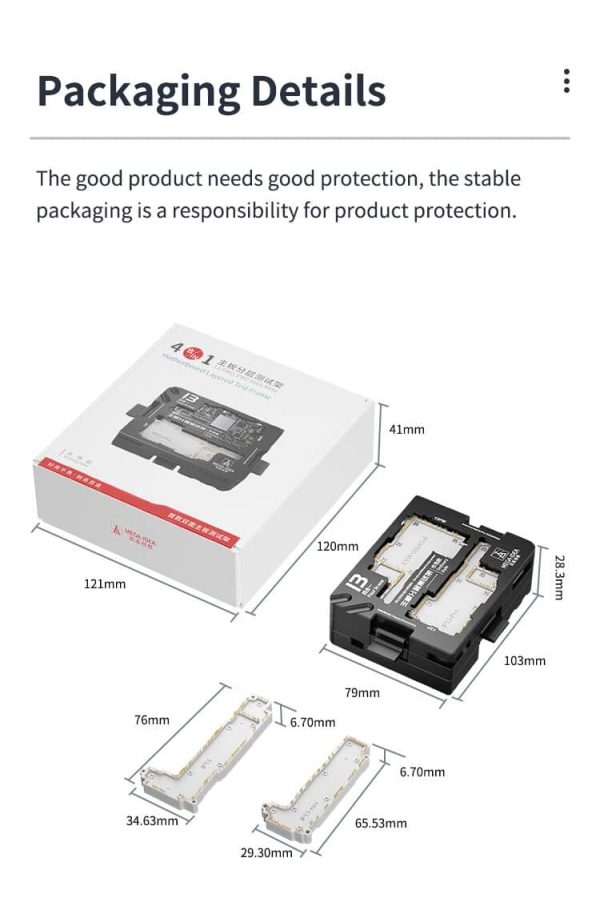 QianLi Mega-iDea 4in1 iPhone 13 Series Board Test Fixture