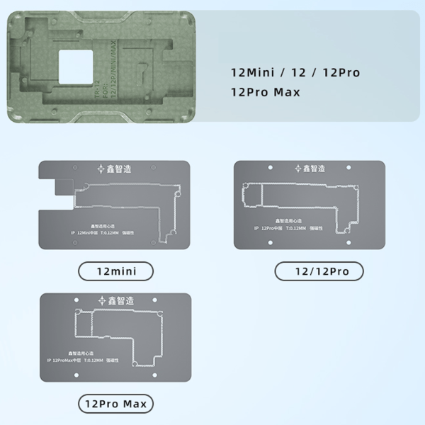 XinZhiZao TR 14IN1 Middle Layer Tin Planting Platform BGA Repair for iPhone X to 13