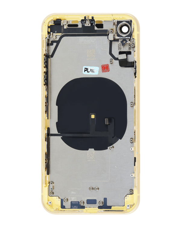 iPhone XR Back Housing w/ Small Parts (YELLOW) (OEM Pull A Grade)