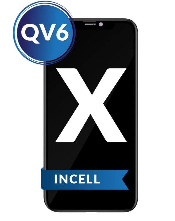 iPhone X LCD Assembly (Aftermarket Incell / QV6)