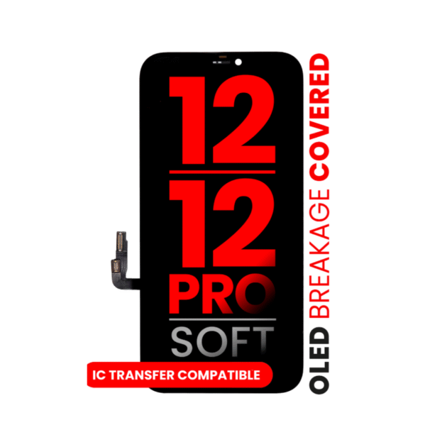 OLED Assembly Compatible For IPhone 12 / 12 Pro (Aftermarket Pro: XO7 Soft)