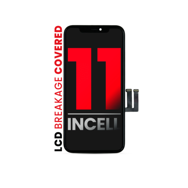 iPhone 11 LCD with Pre-Installed Steel Plate - Aftermarket / Incell Compatible