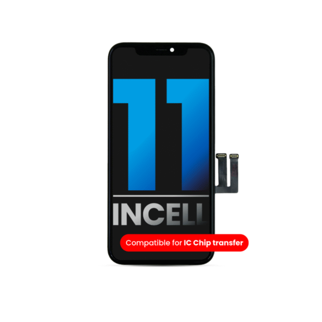 Iphone 11 LCD Steel Plate Pre-Installed (Aftermarket: AQ7 Incell)