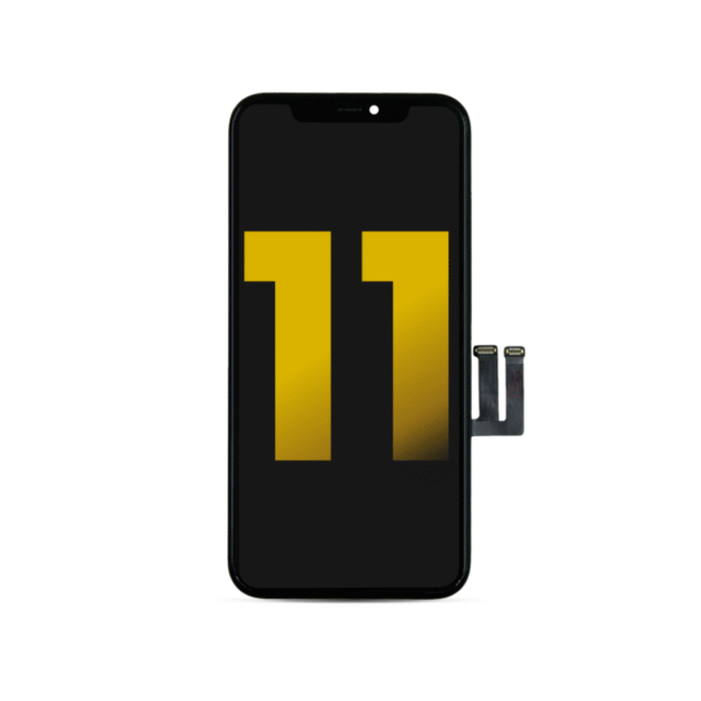 LCD Assembly With Steel Plate Pre-Installed Compatible For IPhone 11 (Premium)