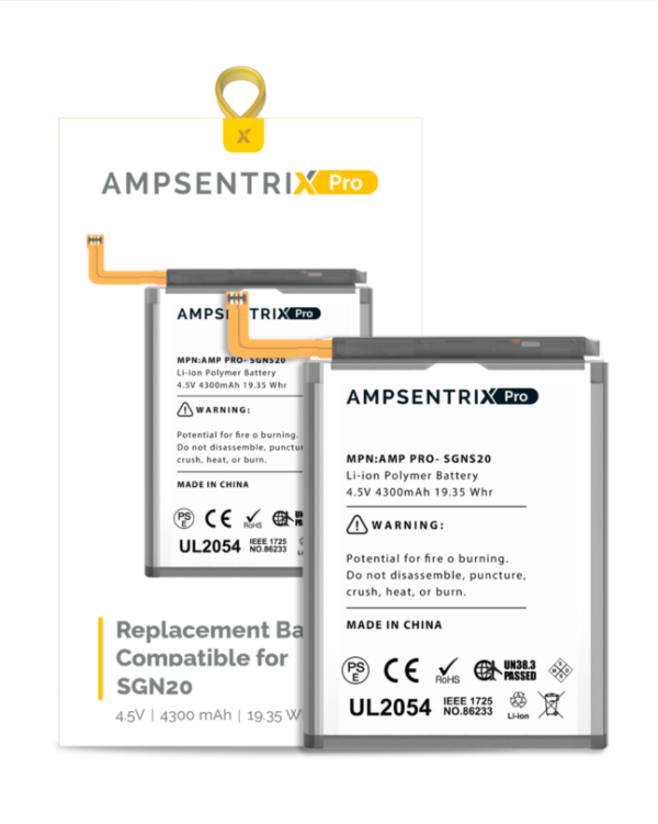 Replacement Battery Compatible For Samsung Galaxy Note 20 (AmpSentrix Pro)