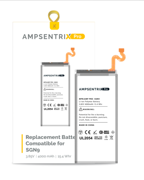 Replacement Battery Compatible For Samsung Galaxy Note 9 (AmpSentrix Pro)