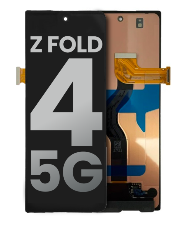 Outer OLED Assembly Without Frame Compatible For Samsung Galaxy Z Fold 4 5G (Used OEM Pull: Grade A/B) (All Colors)