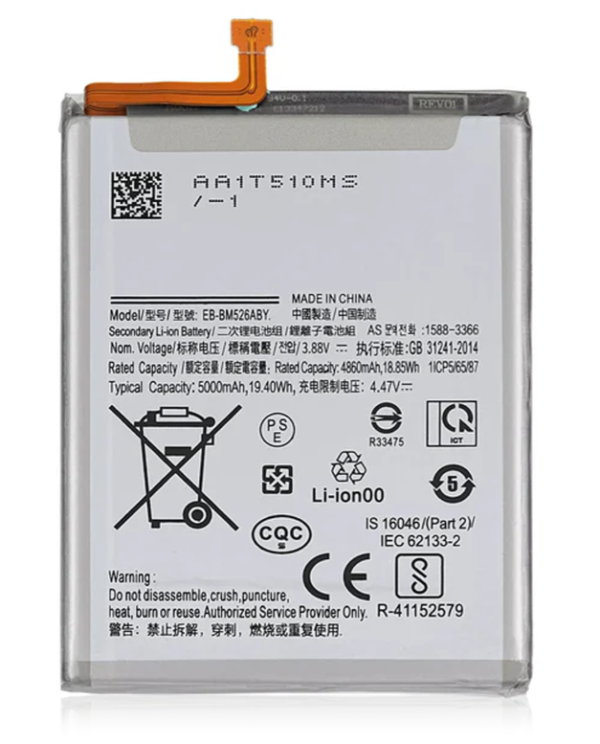 Replacement Battery Compatible For Samsung Galaxy A24 4G (A245 / 2023) / A34 (A346 / 2023) / A54 5G (A546 / 2023) (EB-BA546ABY)