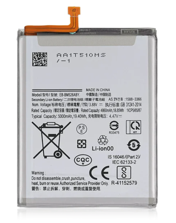 Replacement Battery Compatible For Samsung Galaxy A24 4G (A245 / 2023) / A34 (A346 / 2023) / A54 5G (A546 / 2023) (EB-BA546ABY)