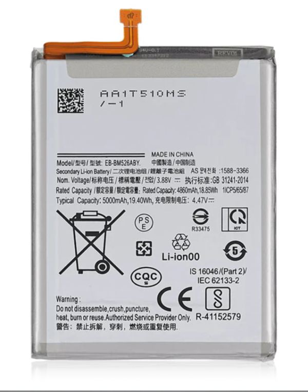 Replacement Battery Compatible For Samsung Galaxy A24 4G (A245 / 2023) / A34 (A346 / 2023) / A54 5G (A546 / 2023) (EB-BA546ABY)