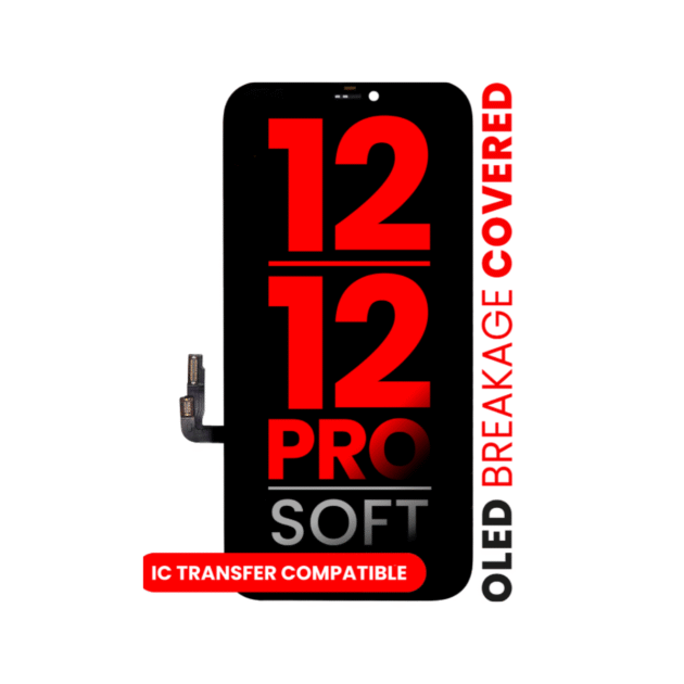 OLED Assembly Compatible For IPhone 12 / 12 Pro (Aftermarket Pro: XO7 Soft)