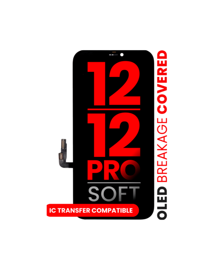 OLED Assembly Compatible For IPhone 12 / 12 Pro (Aftermarket Pro: XO7 Soft)